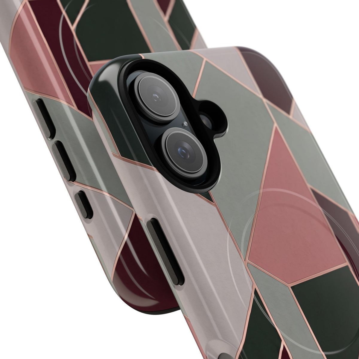 Geometric Luxe MagSafe Phone Case for iPhone