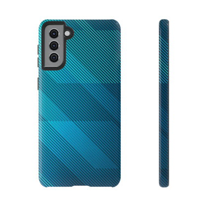 Blue Elegance: Tough Case for iPhone, Samsung Galaxy and Google Pixel devices