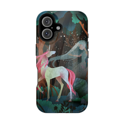Fairy & Unicorn: Enchanted MagSafe Phone Case for iPhone