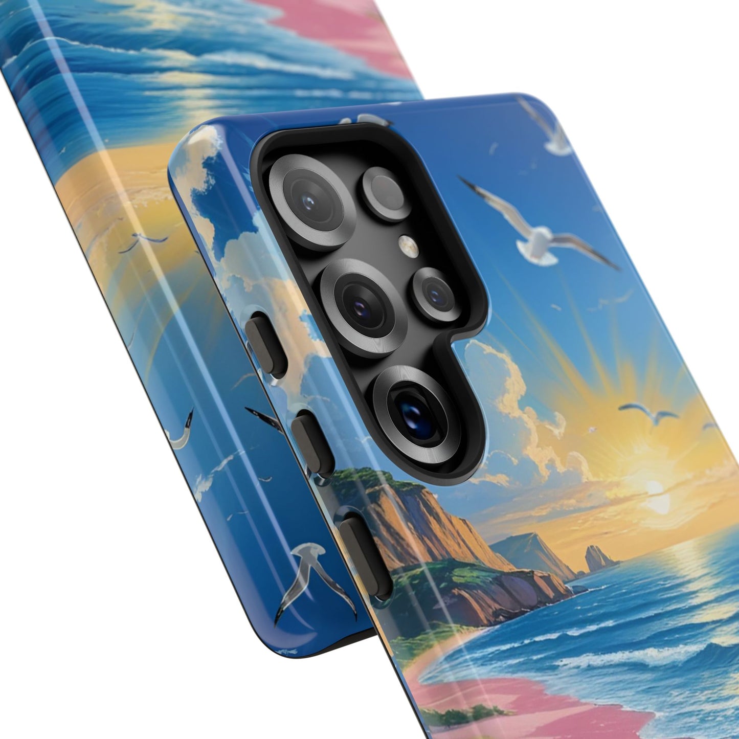 "If God is with us, who can be against us?": Inspiring phone case for iPhone, Samsung Galaxy and Google Pixel devices