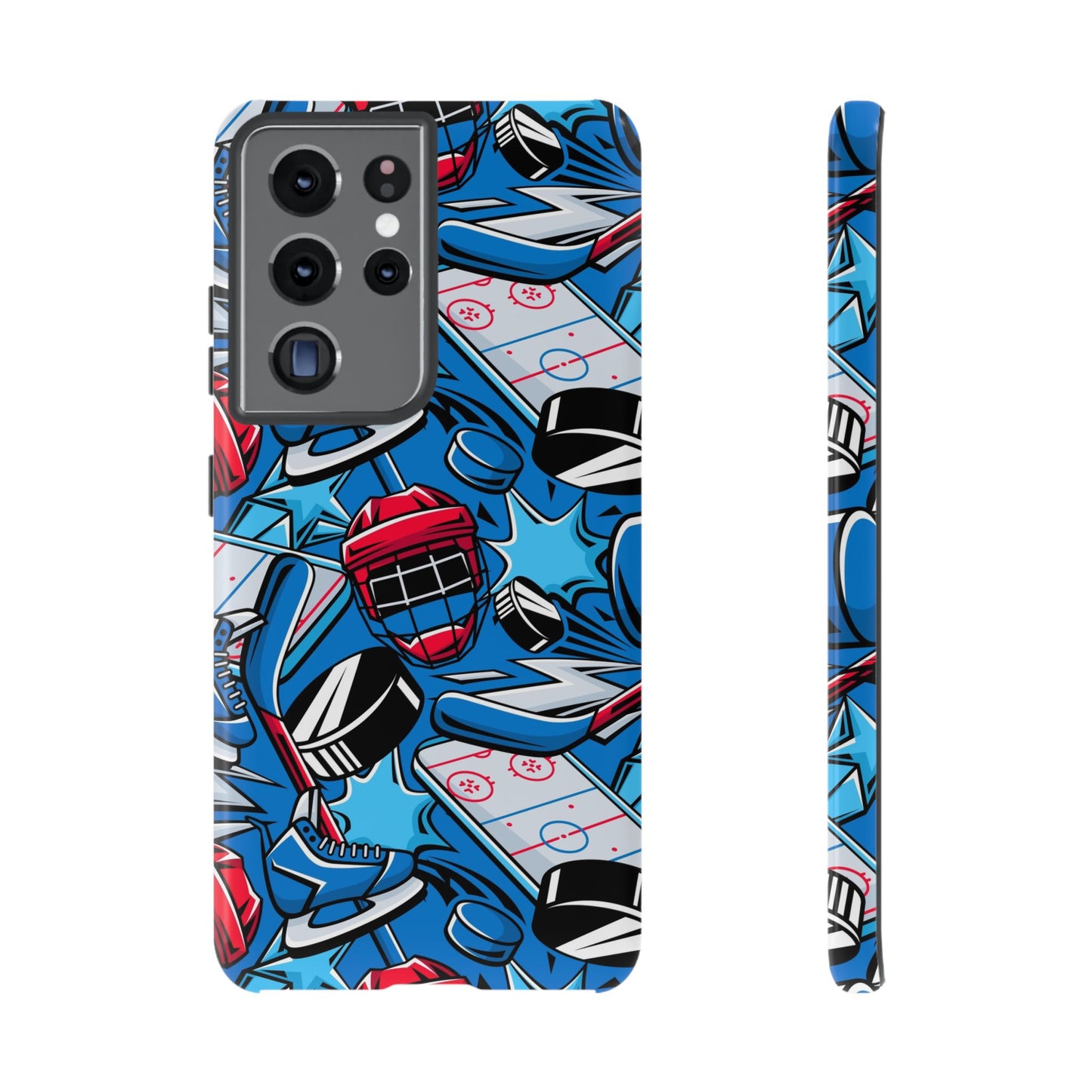 Ice Hockey PowerPlay: Sports-Inspired Phone Case for iPhone, Samsung Galaxy and Google Pixel devices