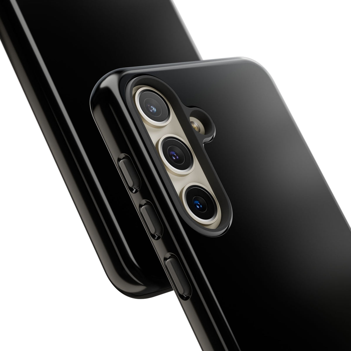 Space Black: Pure black phone case for iPhone, Samsung Galaxy and Google Pixel devices