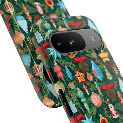 Christmas Tree Holiday-Themed Phone Case for iPhone, Samsung Galaxy and Google Pixel devices