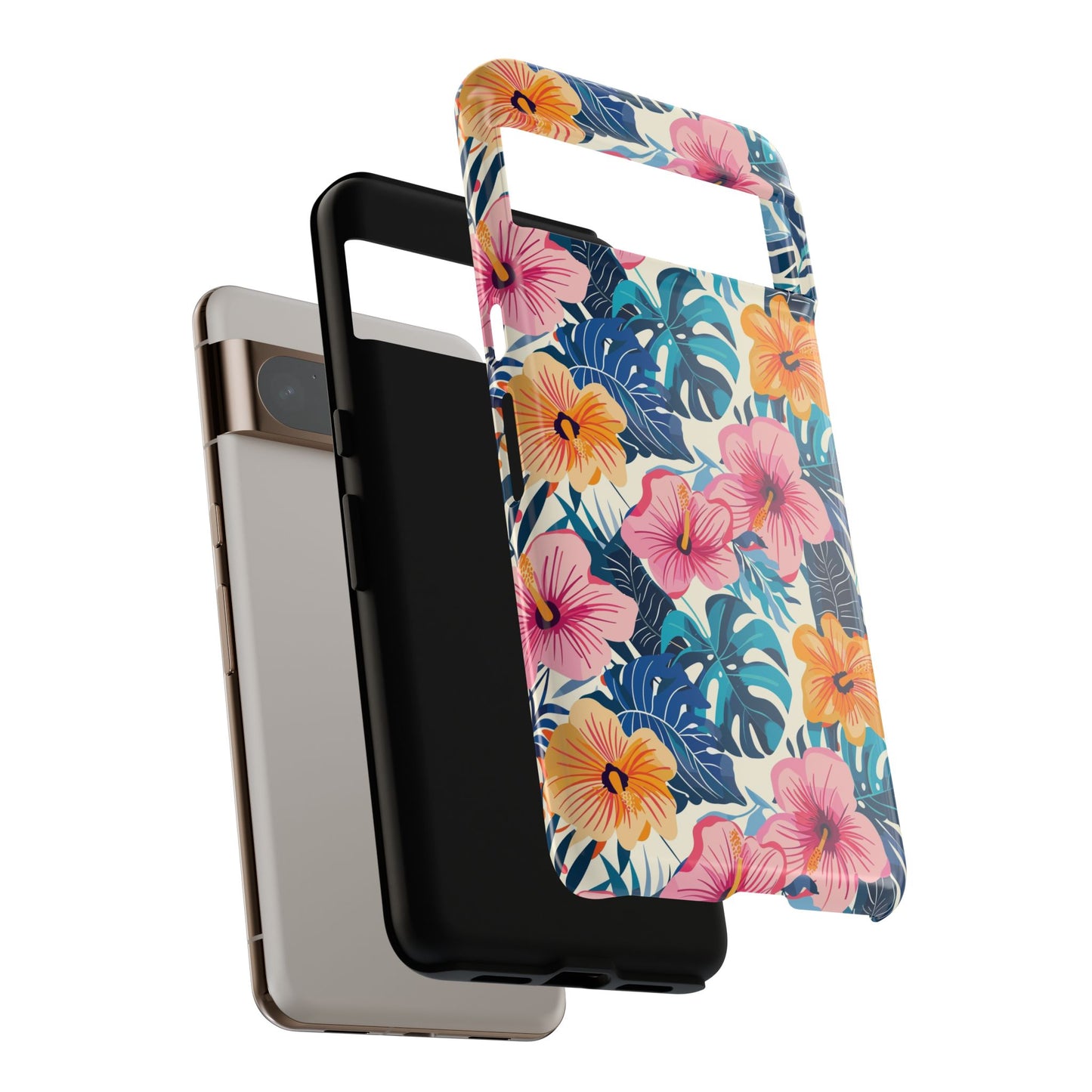 Hibiscus: Cute Floral Phone Case for iPhone, Samsung and Google Pixel