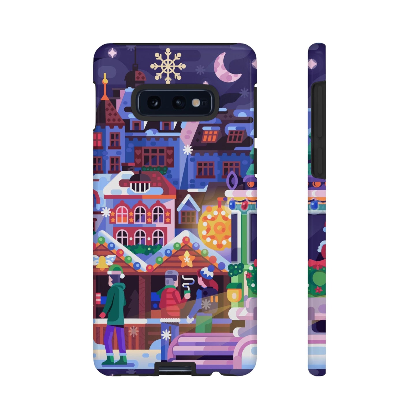 Christmas fair in Old Town: Holiday-Themed case for iPhone, Samsung Galaxy and Google Pixel