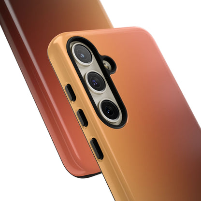 Midnight Peach: Luxury Phone Case for Samsung Galaxy Phones