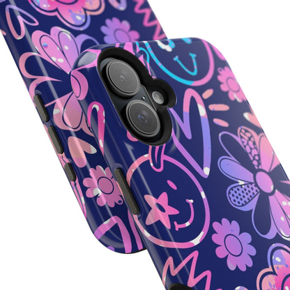 Live Inspired (MagSafe version): Purple Tough Case for iPhone
