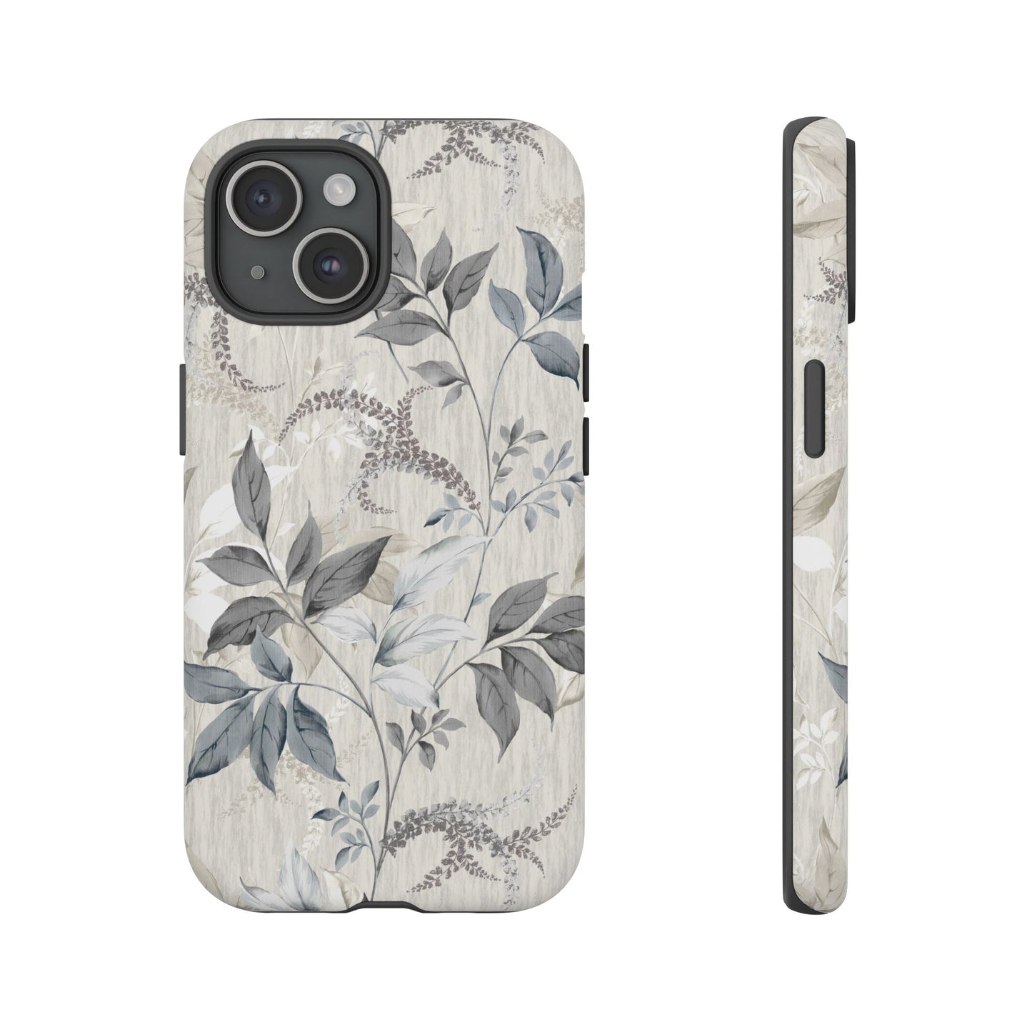 Luxury Leaves: Artistic case for iPhone, Samsung Galaxy and Google Pixel