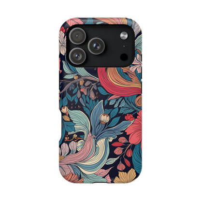 Floral Charm (MagSafe version): Fashion Phone Case for iPhone