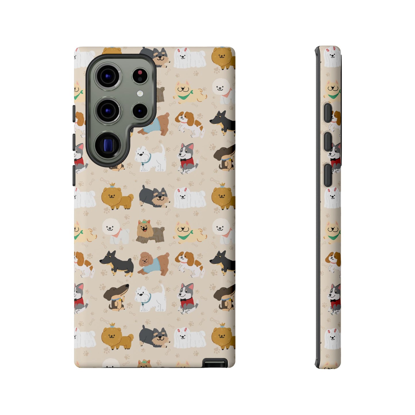 Cute Dogs: Tough Case for iPhone, Samsung Galaxy and Google Pixel devices