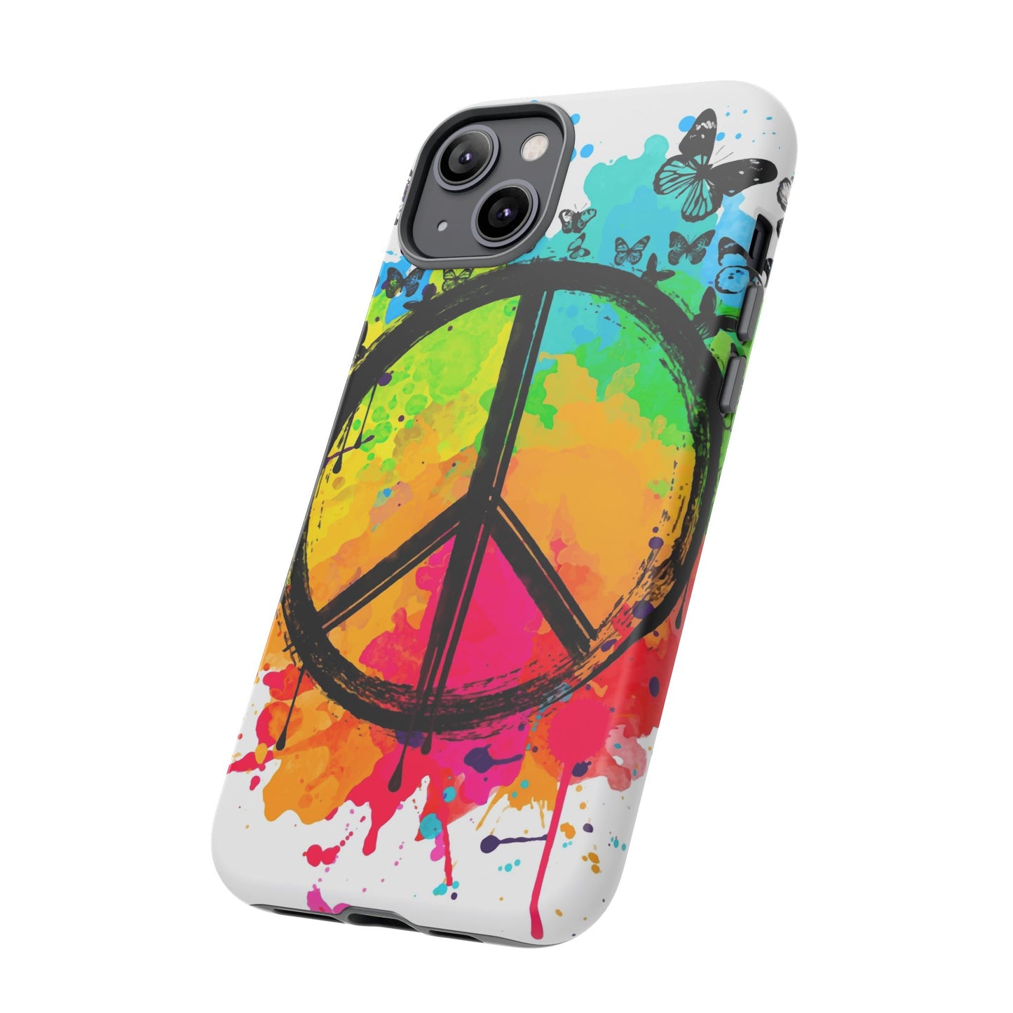 Peace Bloom: Inspiring Phone Case for iPhone and Samsung Galaxy