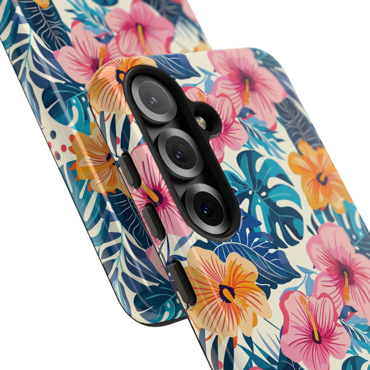 Hibiscus Bloom: Cute Floral Phone Case for iPhone, Samsung and Google Pixel