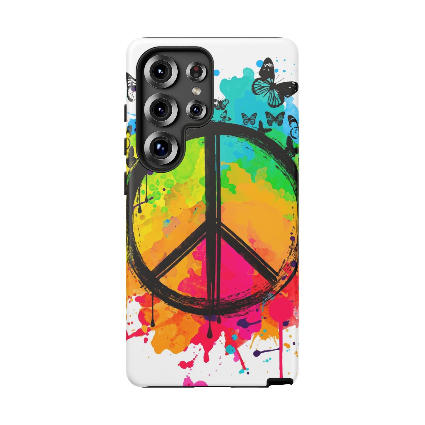 Peace Bloom: Inspiring Phone Case for iPhone and Samsung Galaxy