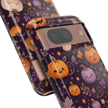 Pumpkin Patch Magic Case: Cute, Halloween Themed Phone Case for iPhone, Samsung Galaxy and Google Pixel devices.