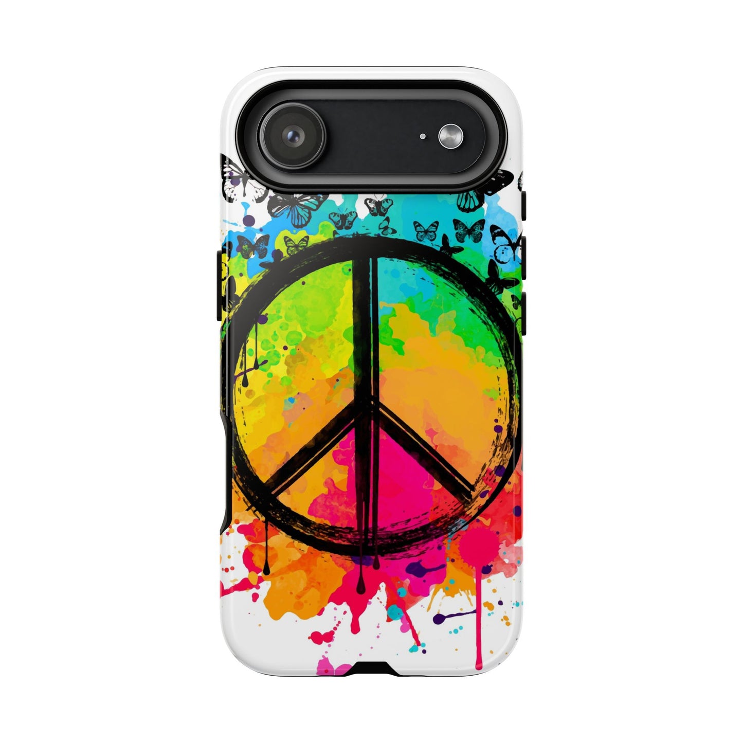 Peace Bloom: Inspiring Phone Case for iPhone and Samsung Galaxy