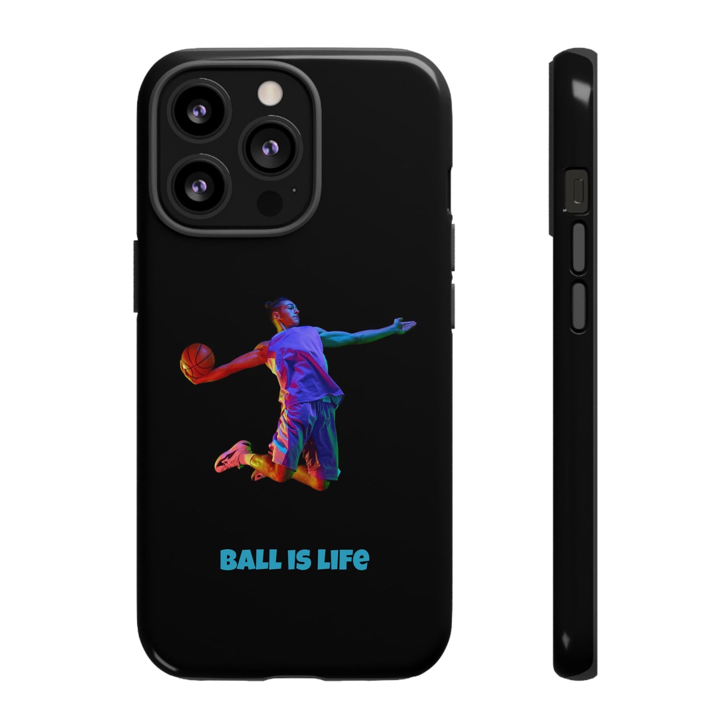 Ball is Life: Basketball Inspired Phone Case for iPhone, Samsung Galaxy and Pixel Devices