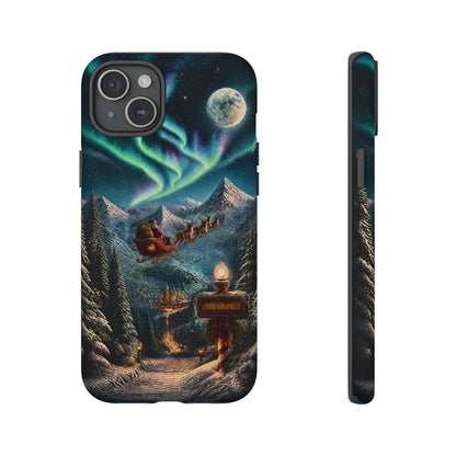 Santa Claus North Pole Adventure: Christmas Themed Phone Case for iPhone, Samsung Galaxy and Google Pixel devices