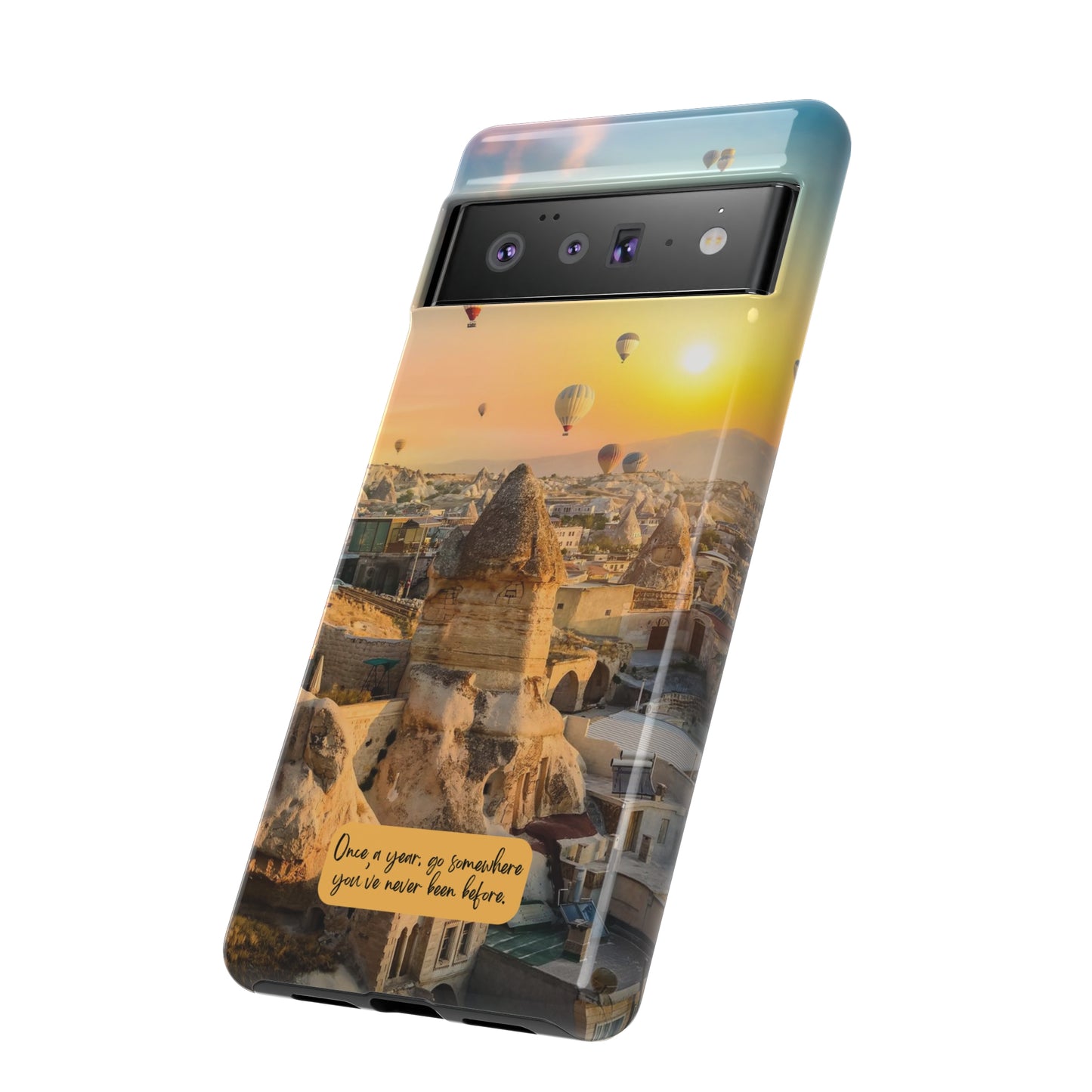 Cappadocia: Stunning travel-inspired phone case for iPhone, Samsung Galaxy and Pixel devices