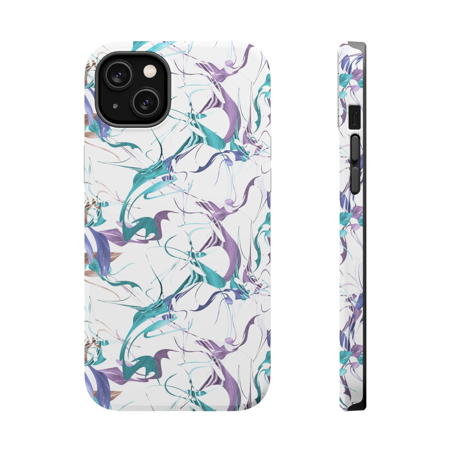 Vector (MagSafe version): Abstract Elegant Phone Case for iPhone, Samsung Galaxy and Google Pixel devices