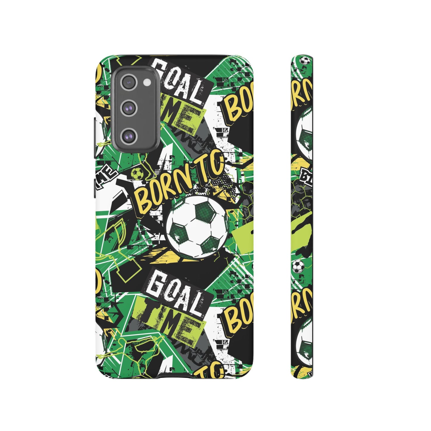 Born to Goal: Football-inspired phone case for iPhone and Samsung Galaxy