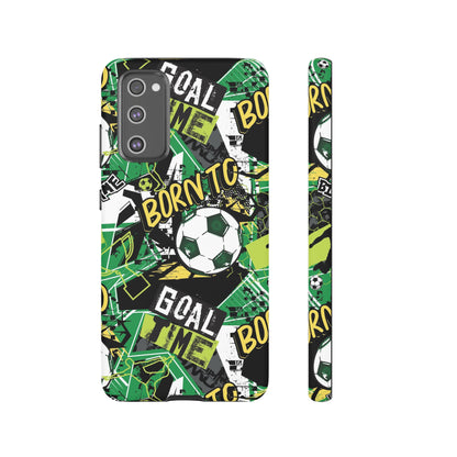 Born to Goal: Football-inspired phone case for iPhone and Samsung Galaxy