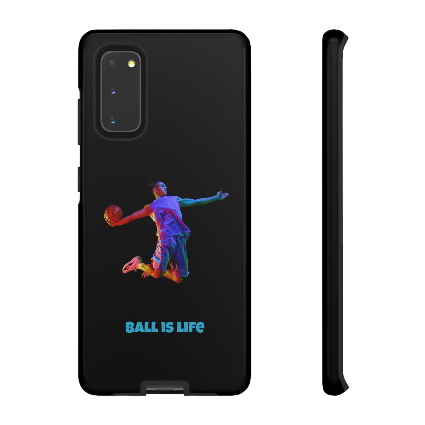 Ball is Life: Basketball Inspired Phone Case for iPhone, Samsung Galaxy and Pixel Devices