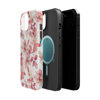 Aquarelbloemen: MagSafe-hoesje voor iPhone