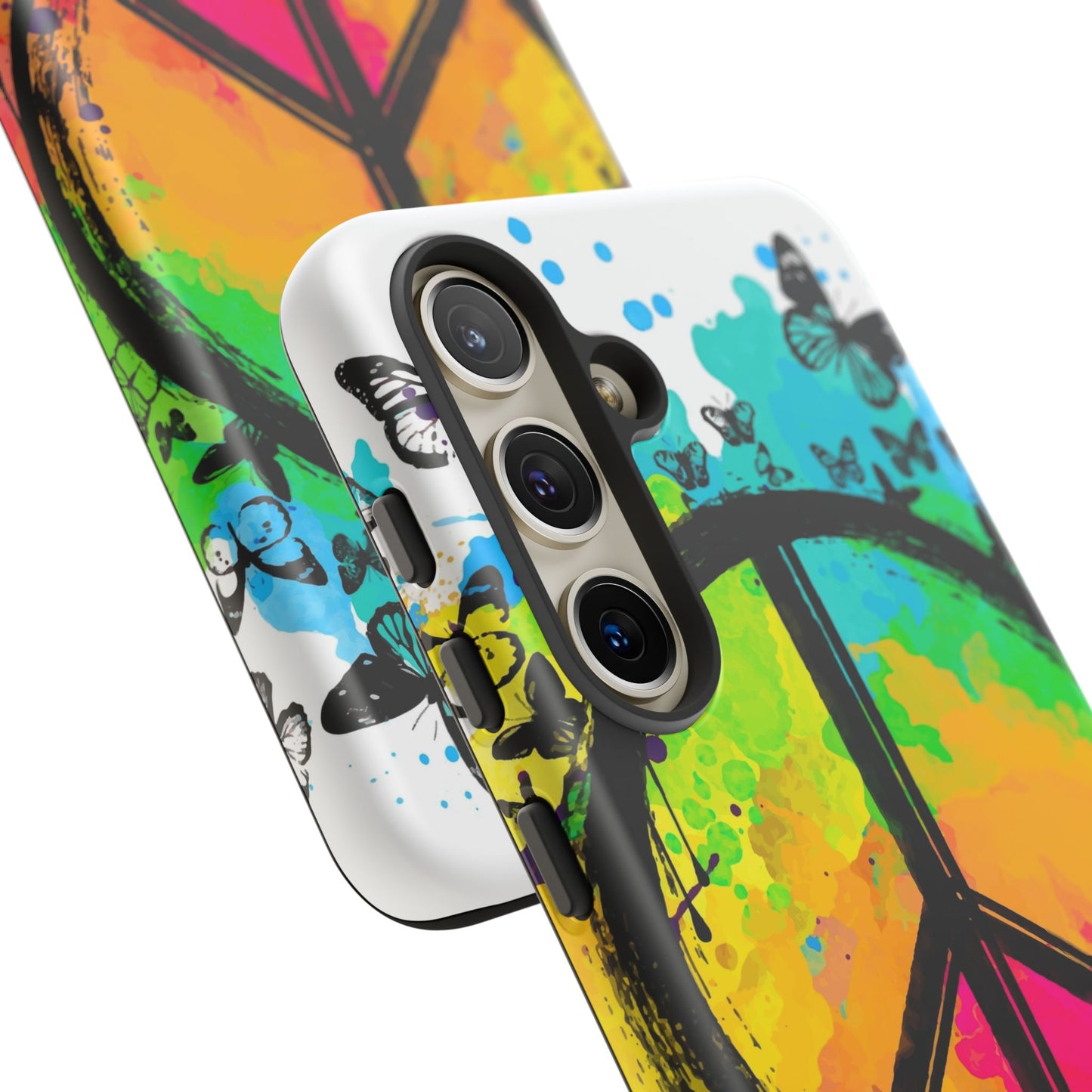 Peace Bloom: Inspiring Phone Case for iPhone and Samsung Galaxy