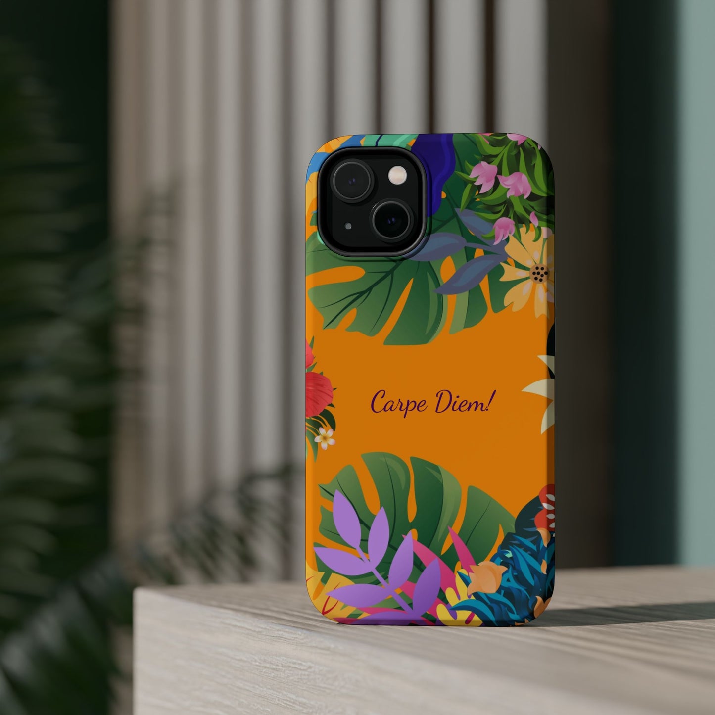 Carpe Diem: Colorful MagSafe Phone Case for iPhone