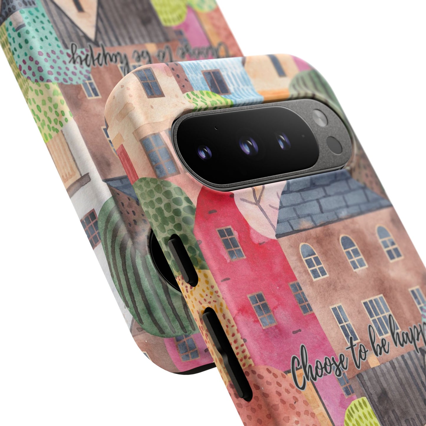 Choose to be Happy: Inspiring Case for iPhone, Samsung Galaxy and Google Pixel devices