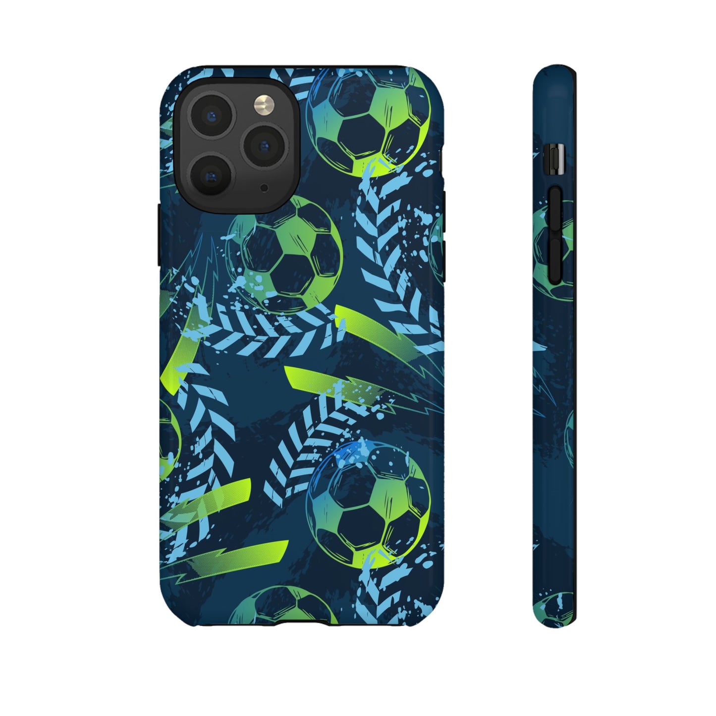 Football: Protective phone case for iPhone, Samsung Galaxy and Google Pixel phones