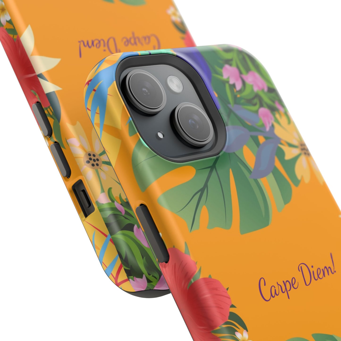 Carpe Diem: Colorful MagSafe Phone Case for iPhone