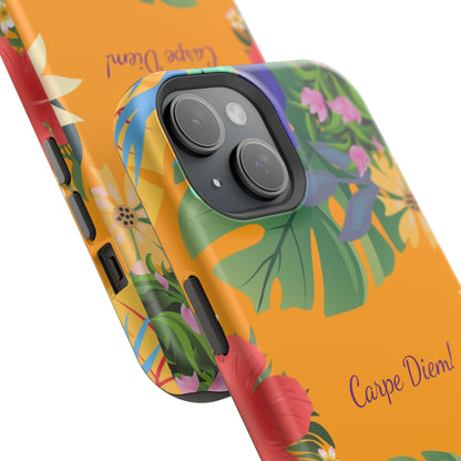 Carpe Diem: Colorful MagSafe Phone Case for iPhone