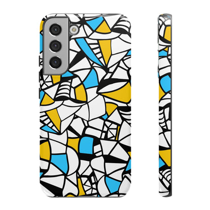 Abstract Graffiti: Tough Cases for iPhone, Galaxy and Pixel devices