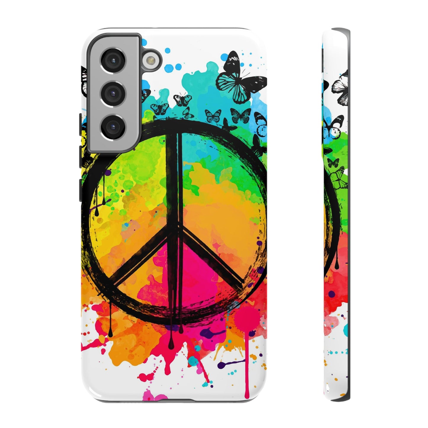 Peace Bloom: Inspiring Phone Case for iPhone and Samsung Galaxy