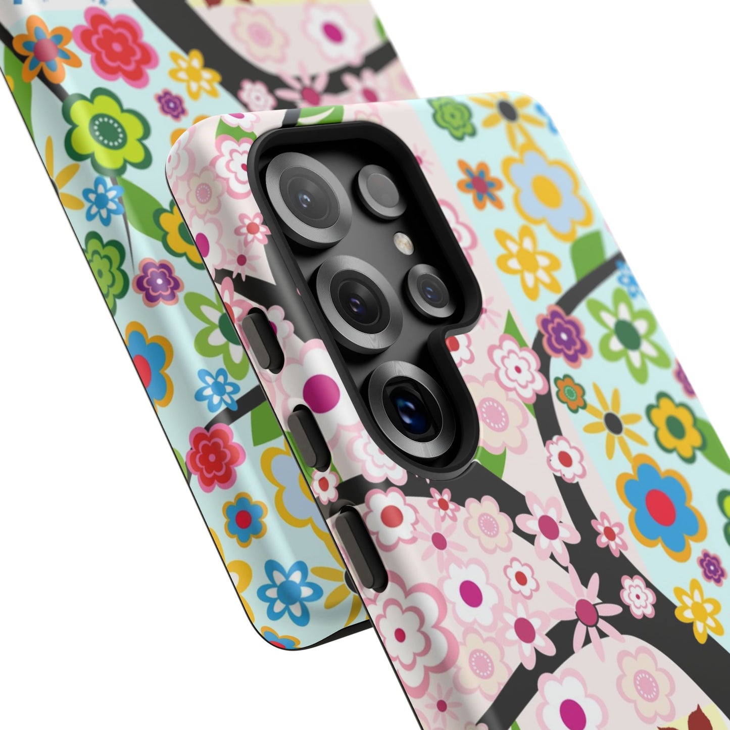 Four Seasons: Fall, Winter, Spring and Summer inspired phone case for iPhone, Samsung Galaxy and Google Pixel devices