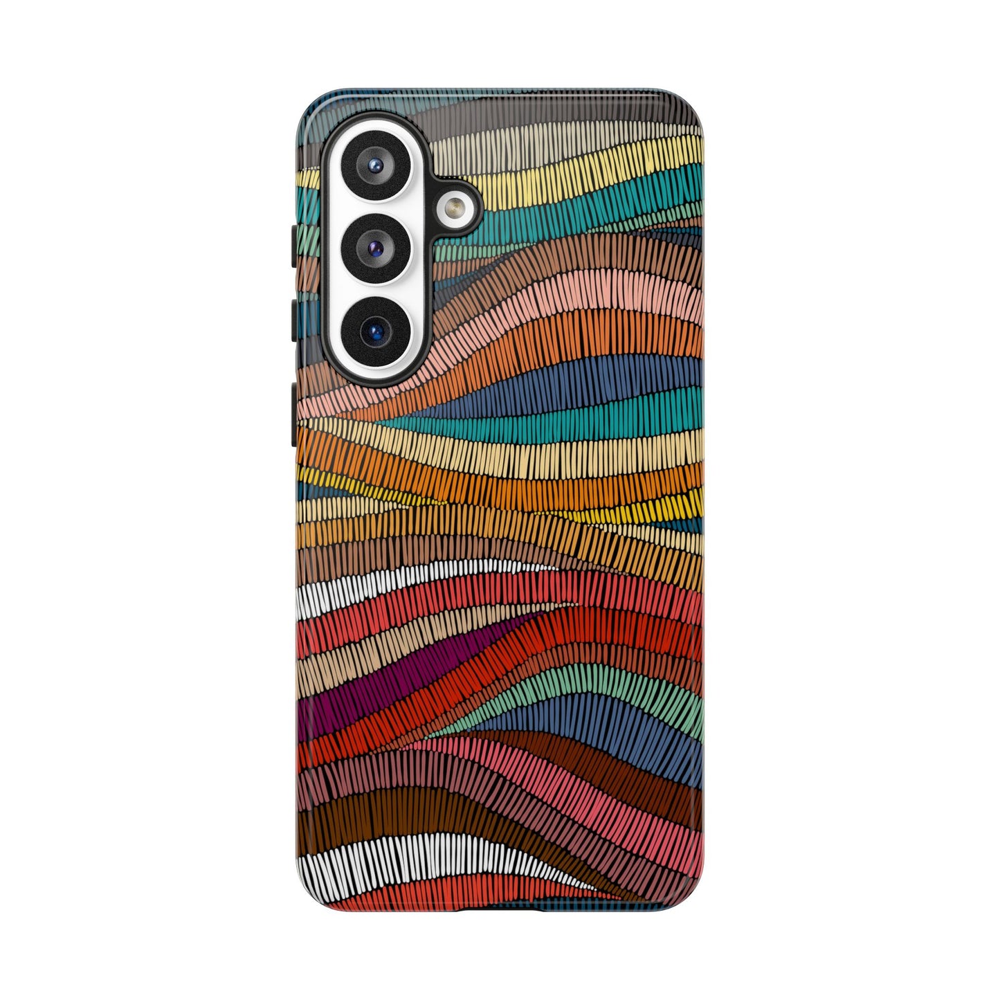 Threaded Harmony: Tapestry-inspired Phone Case for iPhone, Samsung Galaxy and Google Pixel devices