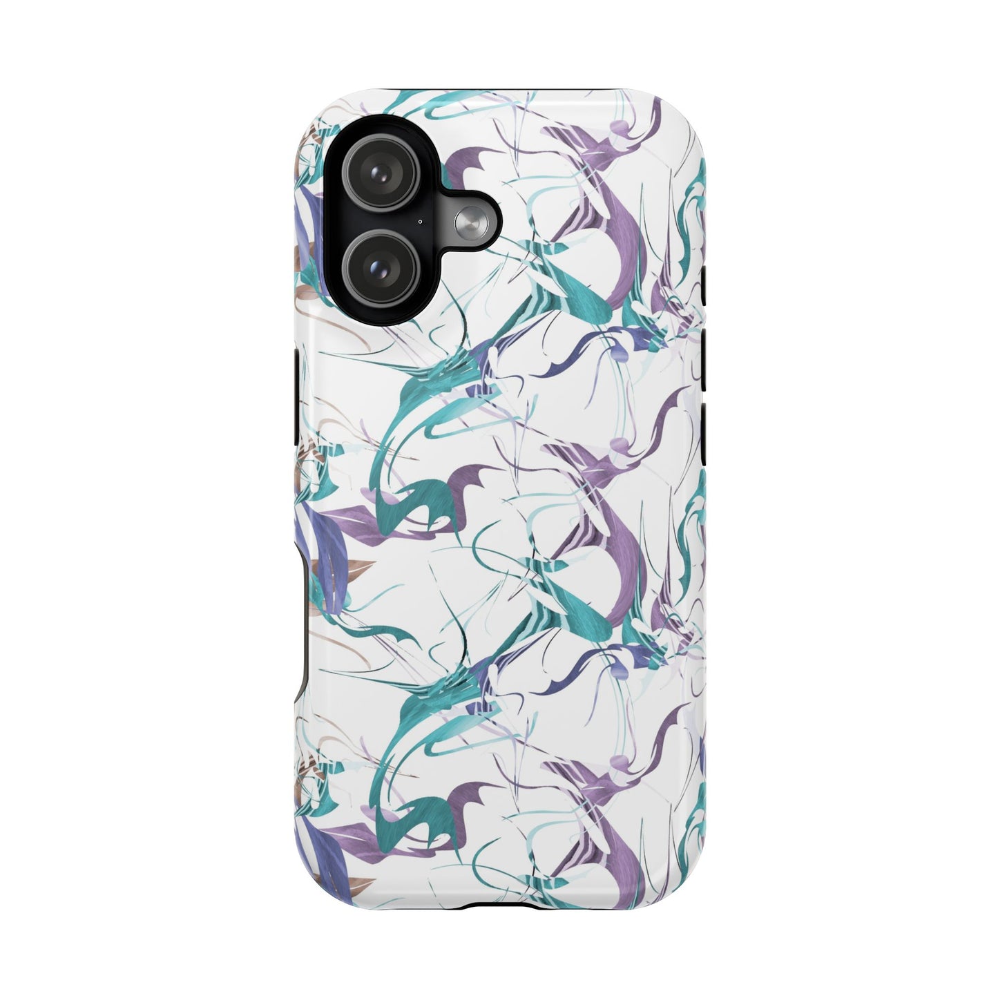 Vector (MagSafe version): Abstract Elegant Phone Case for iPhone, Samsung Galaxy and Google Pixel devices