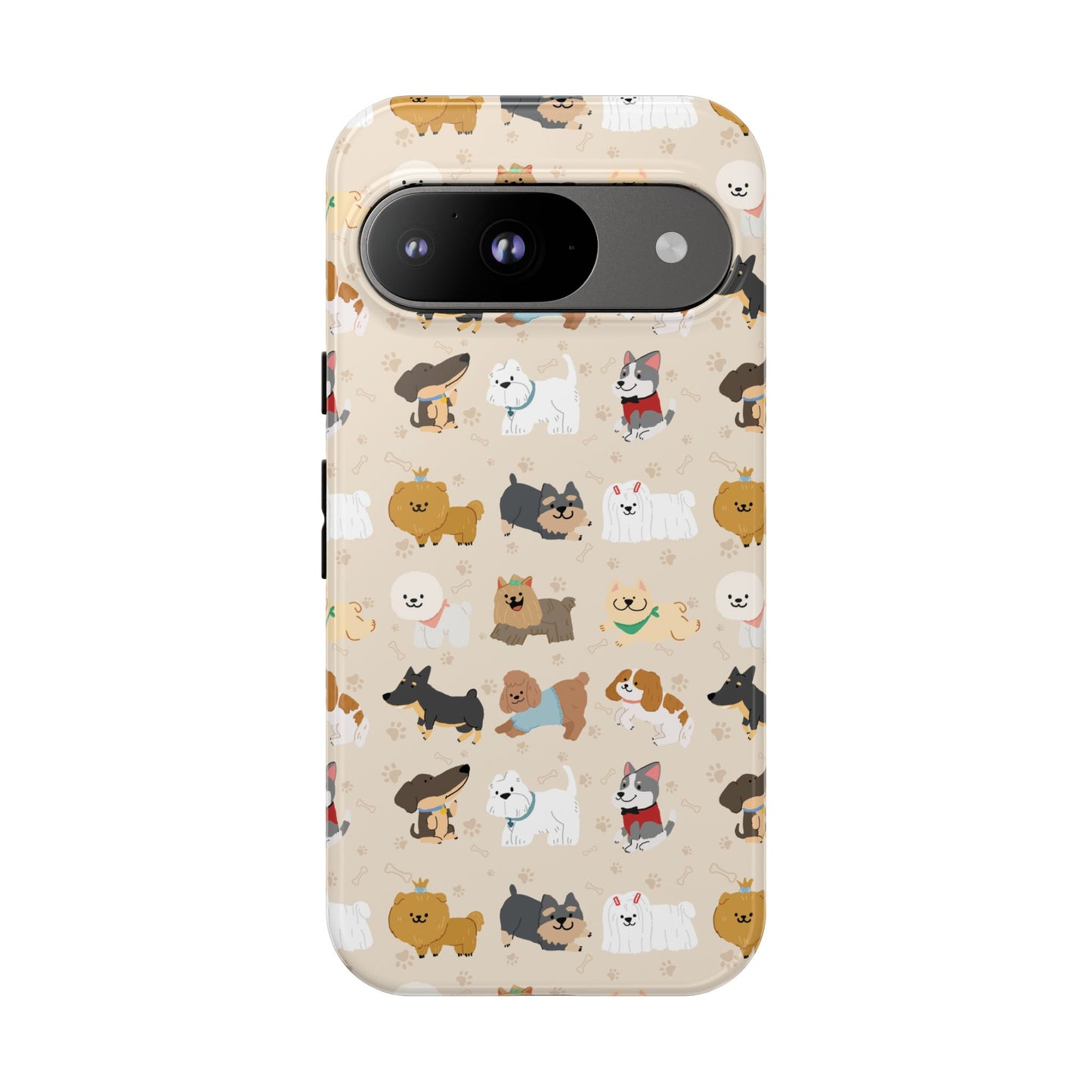 Cute Dogs: Tough Case for iPhone, Samsung Galaxy and Google Pixel devices