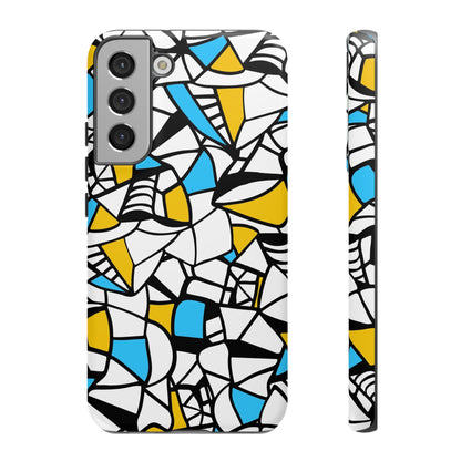 Abstract Graffiti: Tough Cases for iPhone, Galaxy and Pixel devices