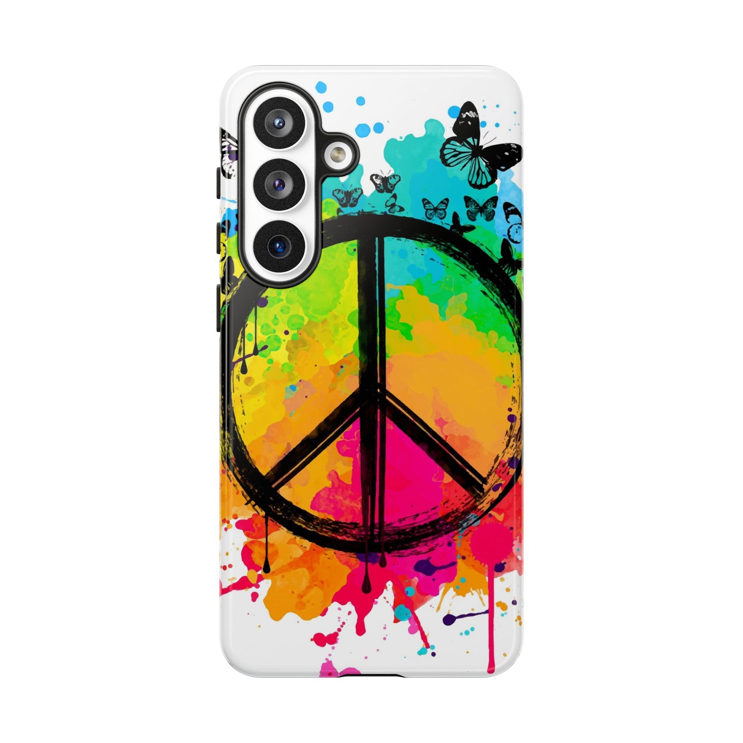 Peace Bloom: Inspiring Phone Case for iPhone and Samsung Galaxy