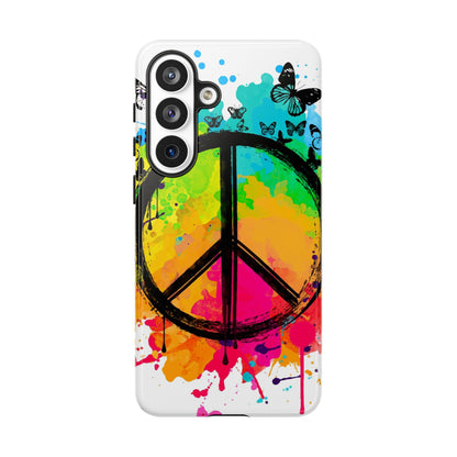 Peace Bloom: Inspiring Phone Case for iPhone and Samsung Galaxy