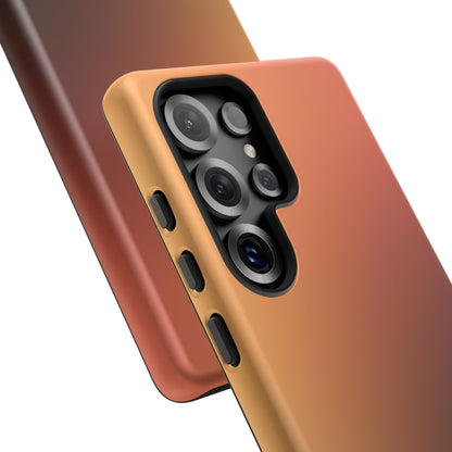 Midnight Peach: Luxury Phone Case for Samsung Galaxy Phones