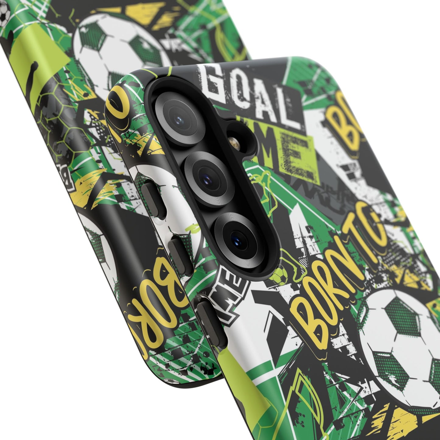 Born to Goal: Football-inspired phone case for iPhone and Samsung Galaxy