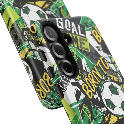 Born to Goal: Football-inspired phone case for iPhone and Samsung Galaxy