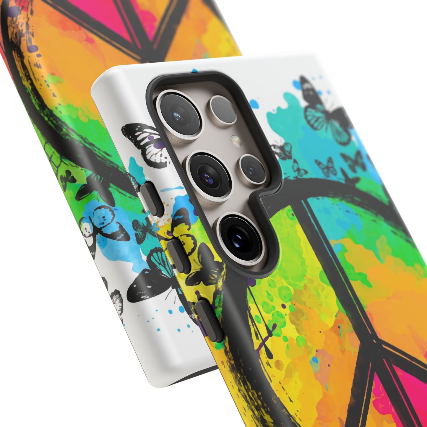 Peace Bloom: Inspiring Phone Case for iPhone and Samsung Galaxy
