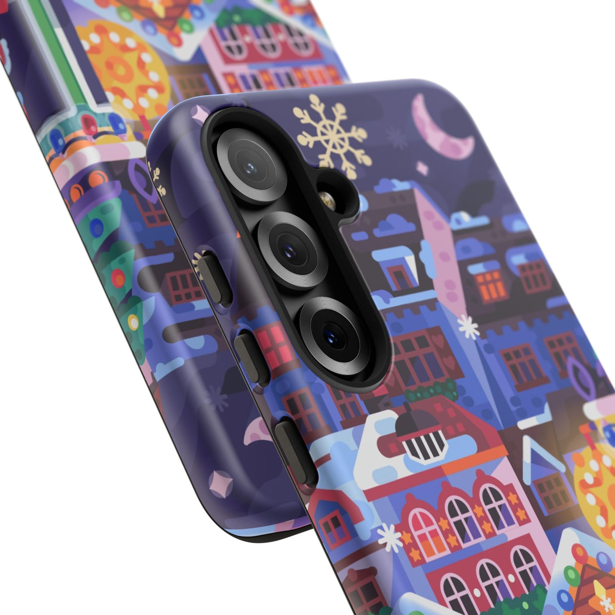 Christmas Fair in Old Town: Holiday-Themed case for iPhone, Samsung Galaxy and Google Pixel