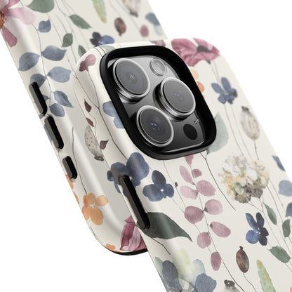 Floral Prints Phone Case for iPhone, Samsung Galaxy and Pixel devices