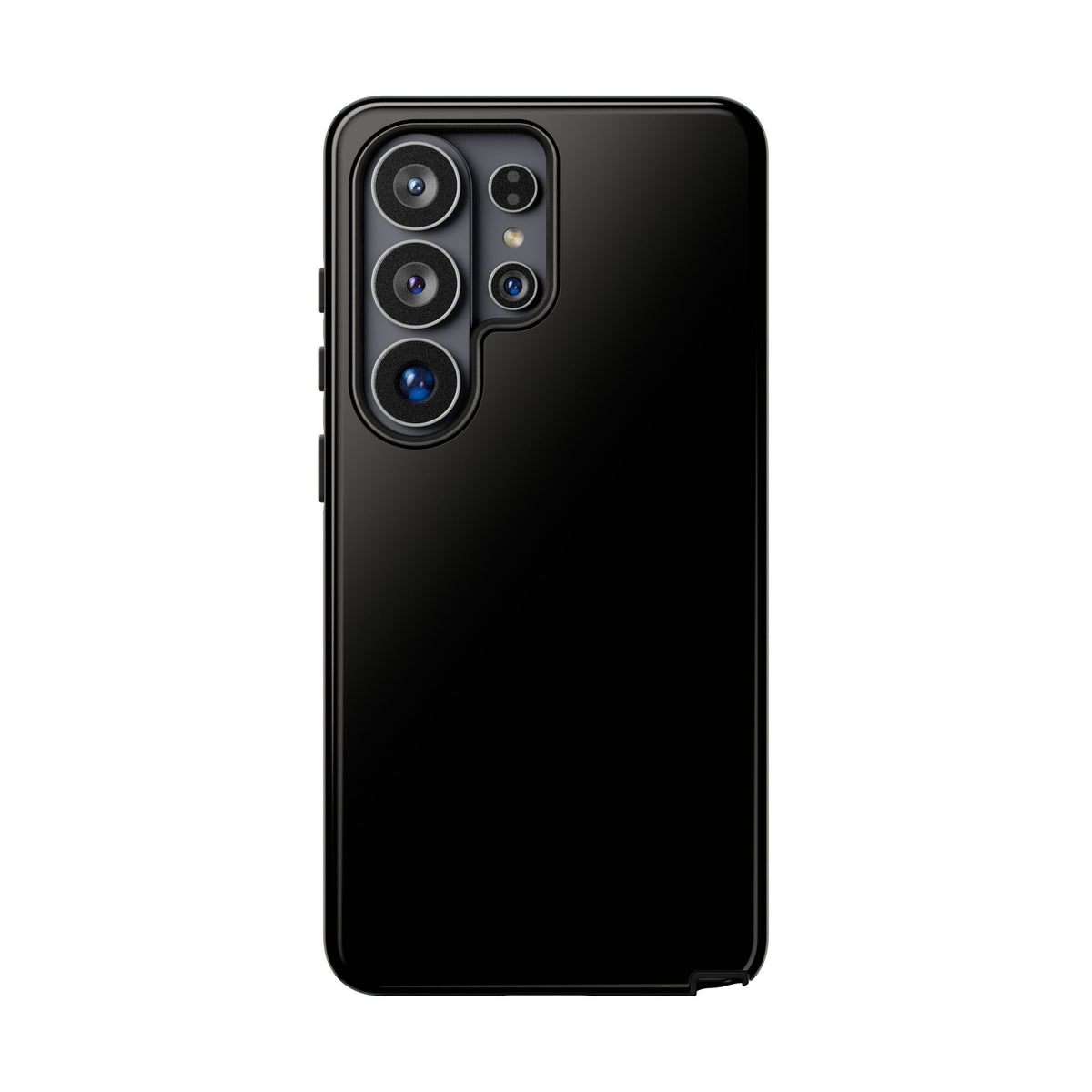 Space Black: Pure black phone case for iPhone, Samsung Galaxy and Google Pixel devices