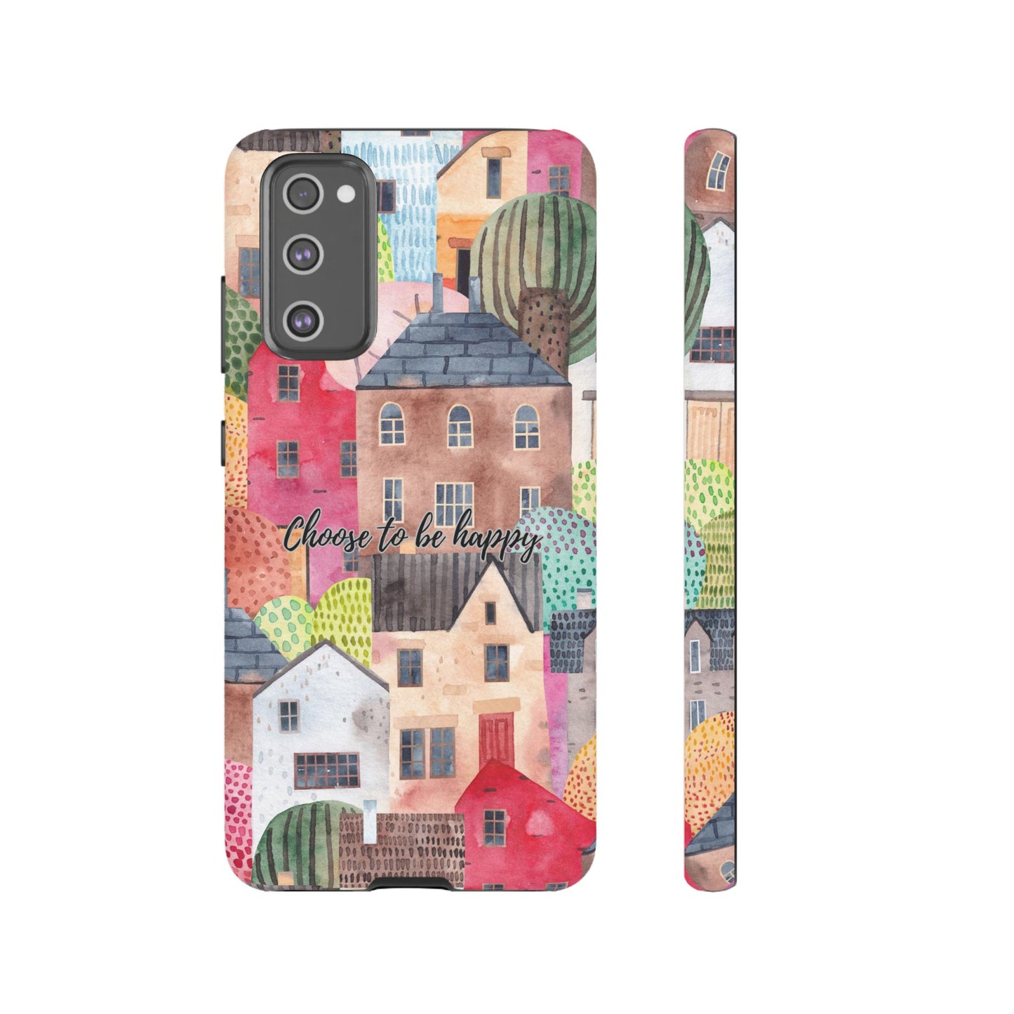 Choose to be Happy: Inspiring Case for iPhone, Samsung Galaxy and Google Pixel devices